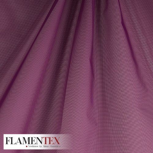 ORGANDI FLAMENCA. Tela transparente rígida especial para debajo de los volantes o para cancán.