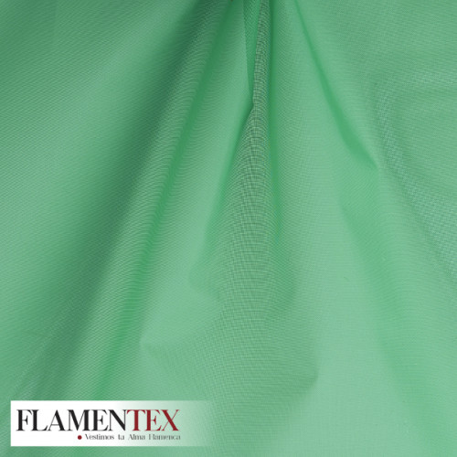 ORGANDI FLAMENCA. Tela transparente rígida especial para debajo de los volantes o para cancán.
