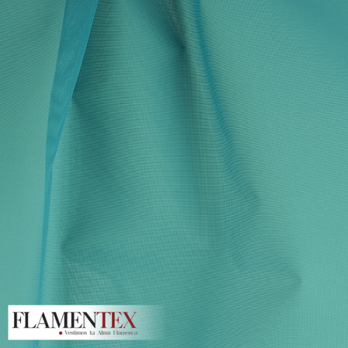 ORGANDI FLAMENCA. Tela transparente rígida especial para debajo de los volantes o para cancán.