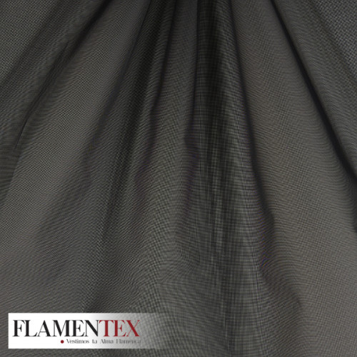 ORGANDI FLAMENCA. Tela transparente rígida especial para debajo de los volantes o para cancán.