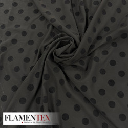 DAMA FLOC. Tejido de crep con caída.