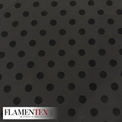 DAMA FLOC. Tejido de crep con caída.