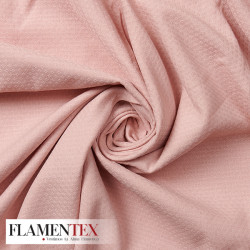 Tejido de algodón texturizado con pequeño Jacquard.