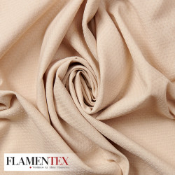 Tejido de algodón texturizado con pequeño Jacquard.