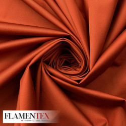Tejido satinado elástico.