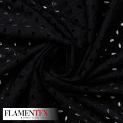 Tejido de batista bordada.