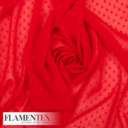 Tejido de gasa plumeti.