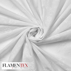 Tejido de batista bordada.