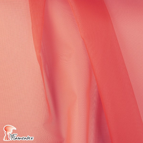 ORGANDI FLAMENCA. Tela transparente rígida especial para debajo de los volantes o para cancán.