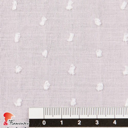 GASHER. Thin plumeti cotton fabric.