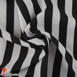 BASICO STRECH EST. LISTA ANCHA. Tejido de poliéster. Estampado rayas anchas.OEKO-TEX Standard 100