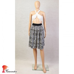 CENES. Drape fabric with ethnic print.