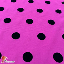 NIDIA FLOCADO *MATE*. Elastic flocked satin fabric. OEKO-TEX Standard 100