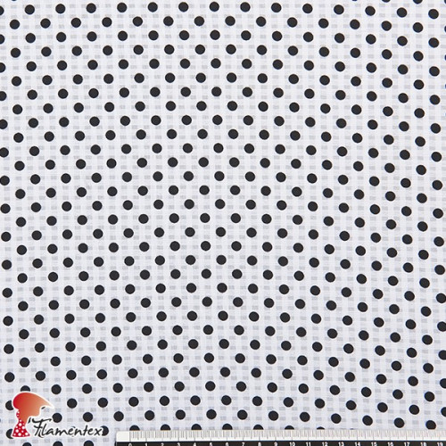 CASTRIL. Polka dot fabric (6 mm.)
