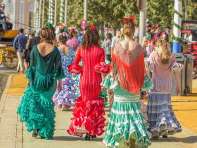 Historia del traje de flamenca