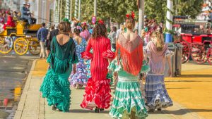 Historia del traje de flamenca